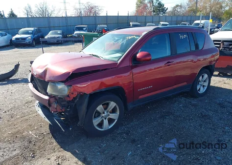 2016 Jeep Compass Latitude из США, поврежденный, VIN 1C4NJCEB7GD599951
